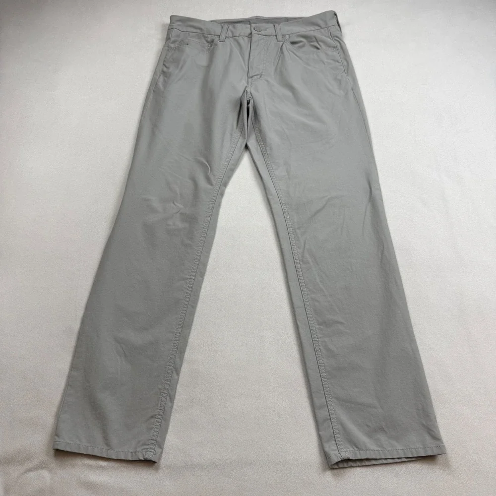 Vineyard Vines OTG On-The-Go 5-Pocket Pants Gray 32x30 1P001171 Mens Stretch